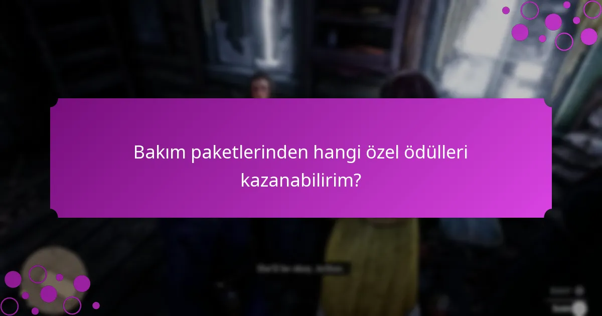 Farklı bakım paketlerini nasıl karşılaştırabilirim?